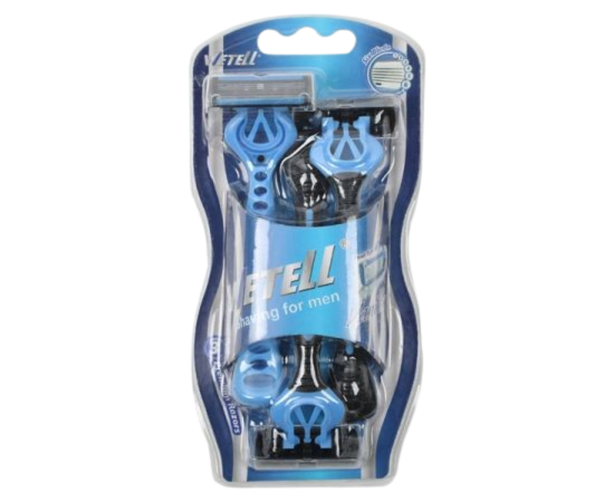 Wetell Triple Blade Razors 3pk