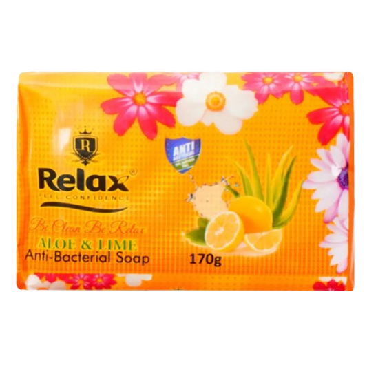 Relax Aloe & Lime Beauty Soap 170G