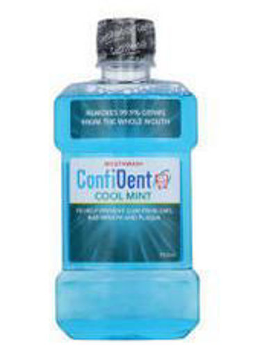 Confident Mouthwash Cool Mint 250ml