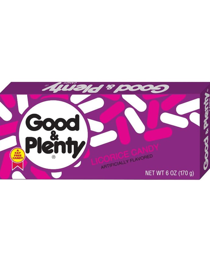 Good & Plenty Licorice Candy Video Box 170g