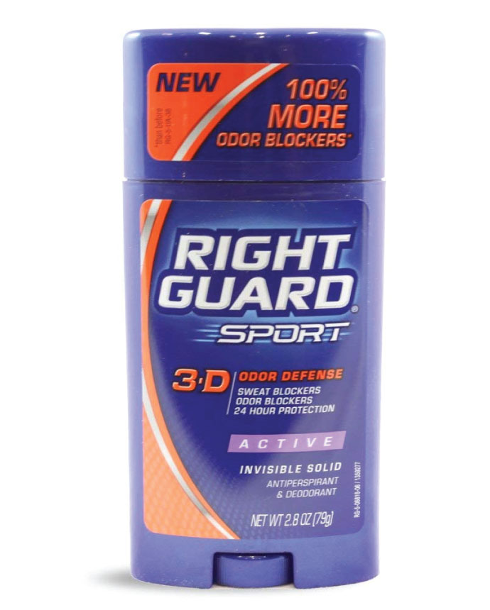 Right Guard 3d Sport Active Invisible Solid Antiperspirant Deodorant