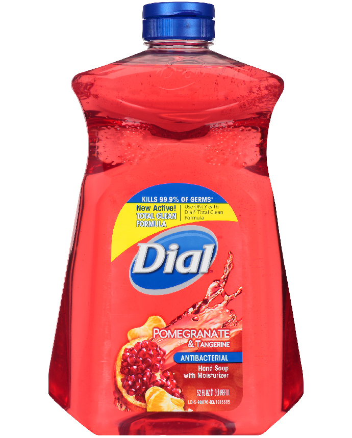 Dial Pomegranate & Tangerine Refill Antibacterial Hand Soap