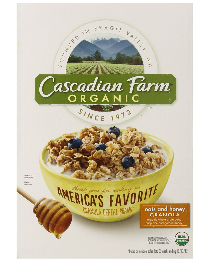 Cascadian Farm Organic Granola Cereal Ancient Grain 