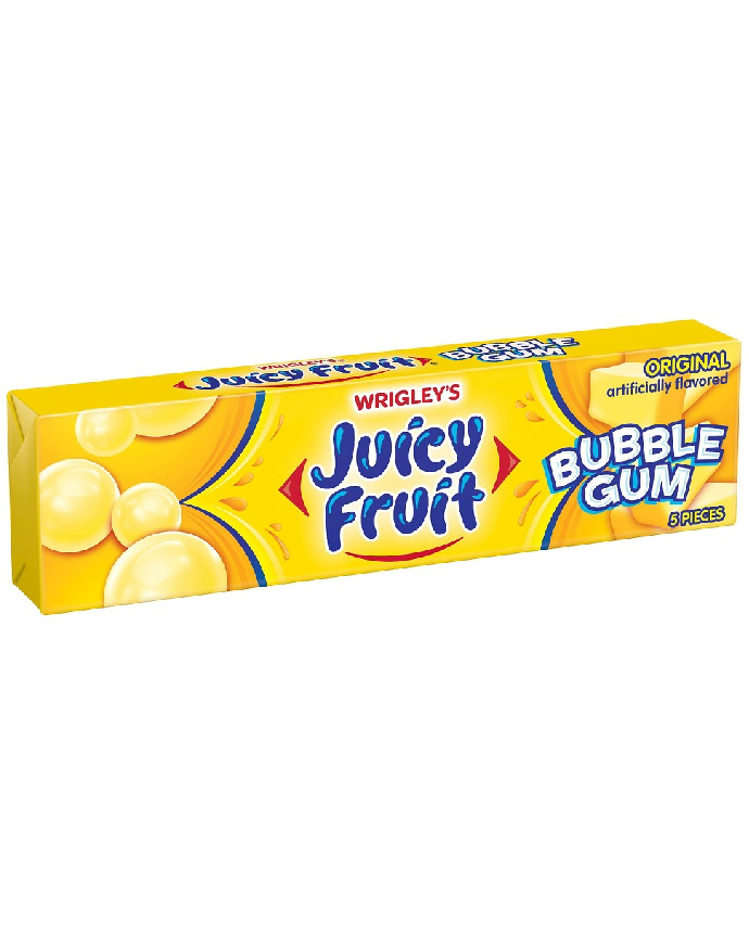 Wrigley's Juicy Fruit Original Bubble Gum