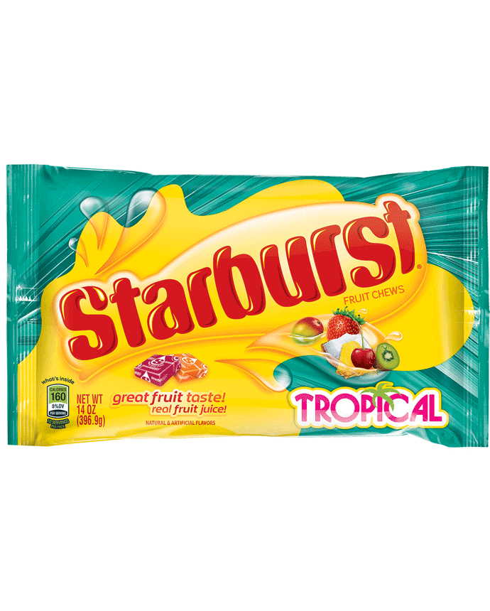 Starburst Tropical Fruit Chews Candy