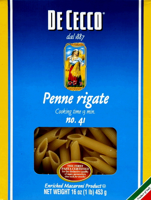 Dececco  Pasta Penne Rigate No
