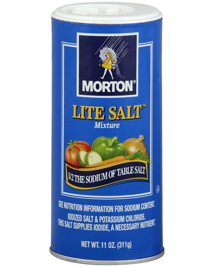 Morton Lite Salt 50% Less Sodium