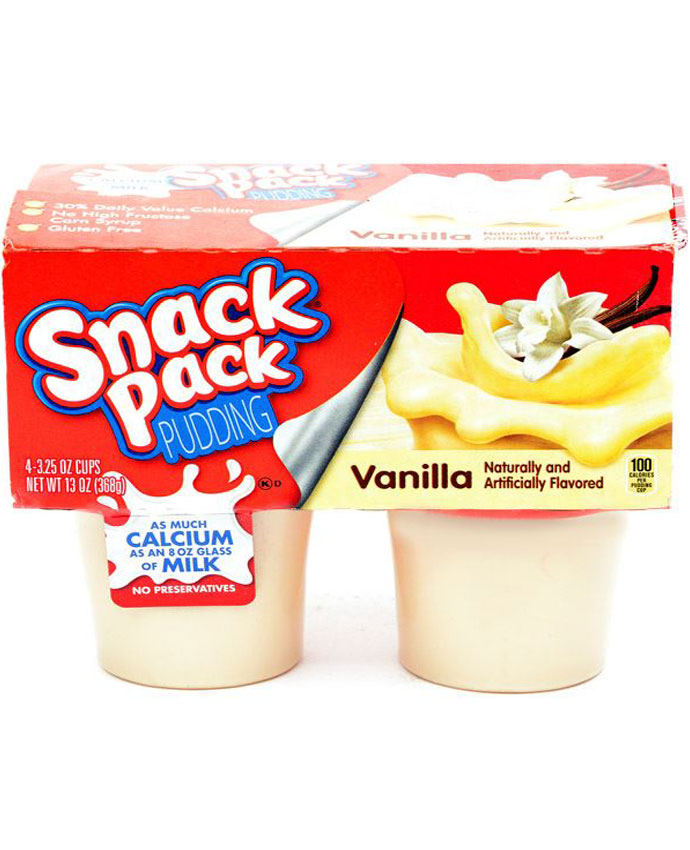 Snack Pack Pudding Vanilla