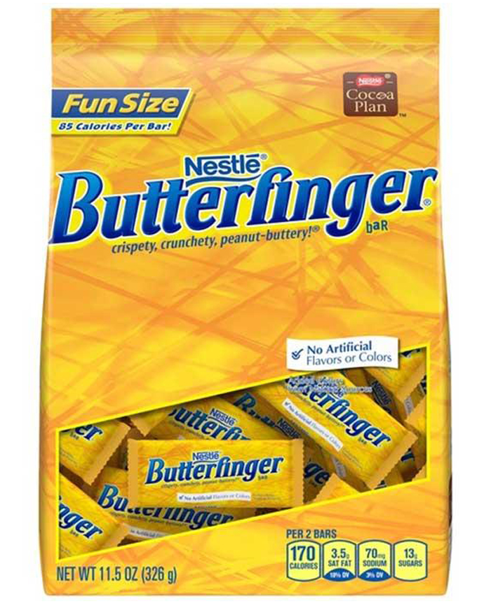 Nestle Butter Finger Chocolate Fun Size 326g