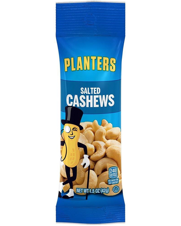 Planters Salted Cashews Pouch 42g 