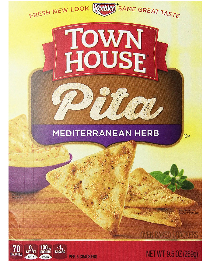 Keebler Town House Pita Mediterranean Herb Crackers