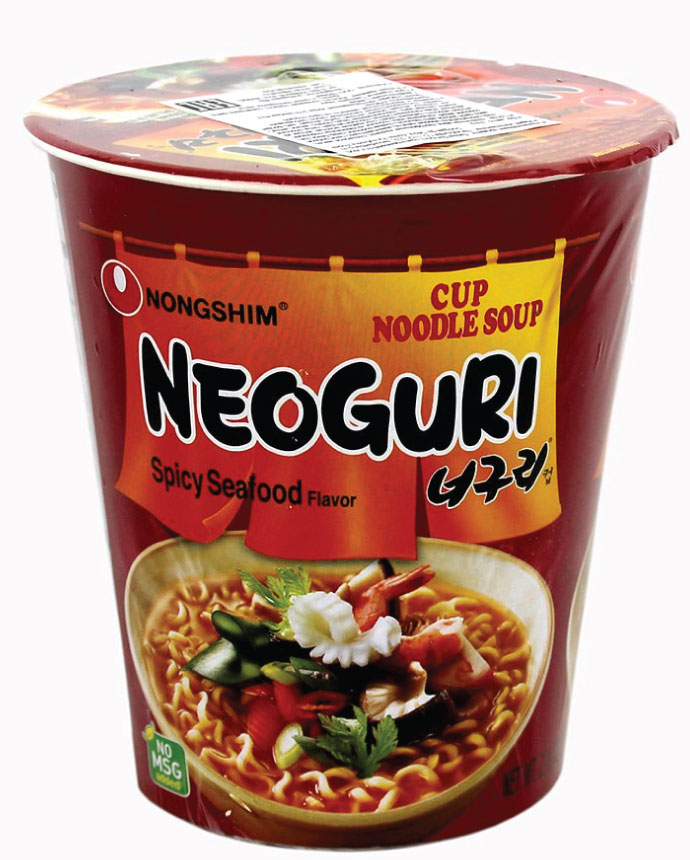 NongShim Neoguri Spicy Seafood Cup Noodle