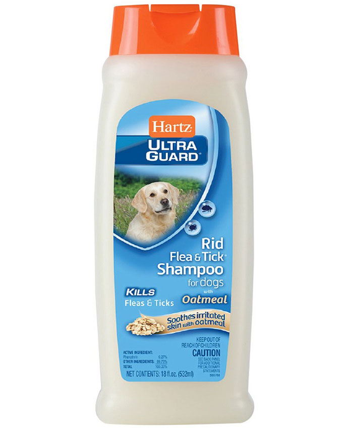 Hartz Rid Flea & Tick Shampoo For Dogs With Oatmeal