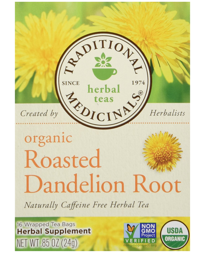 Traditional Medicinals Organic Roasted Dandelion Root Tea Bags