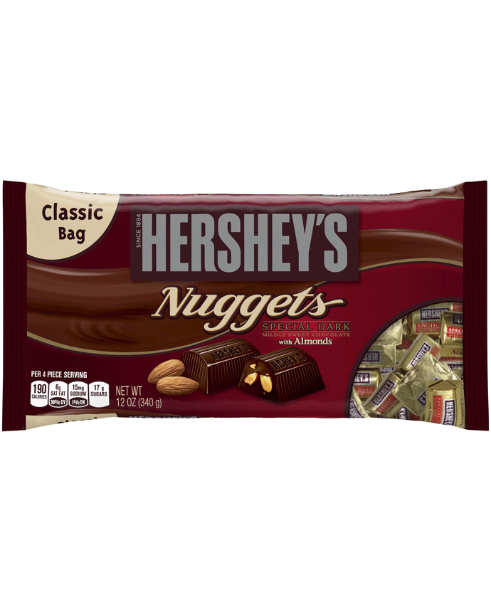 Hershey's Nuggets Special Dark Chocolate with Almonds