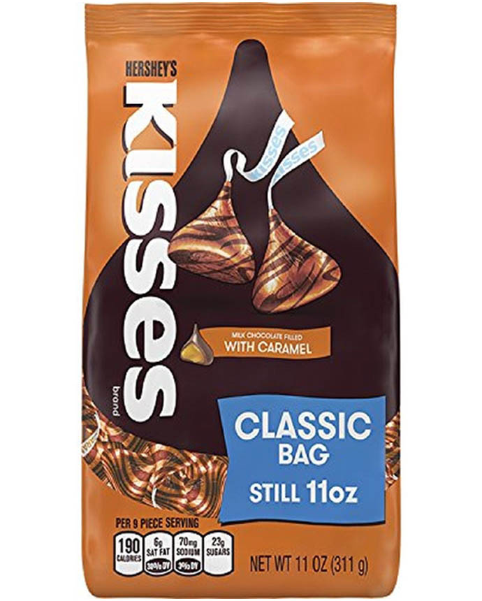 Hershey's Kisses Classic Bag With Caramel 311g