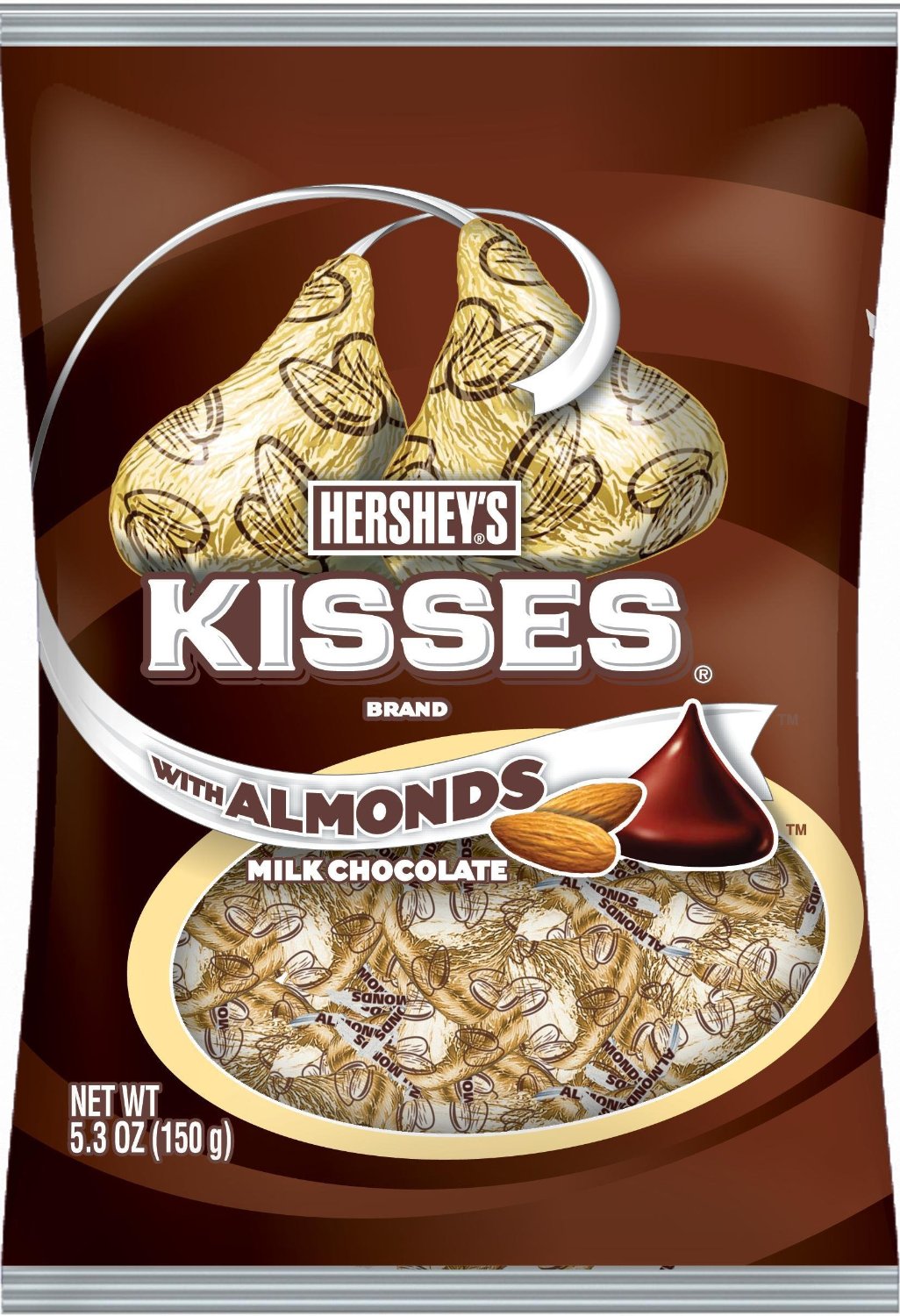 Hersheys Kisses Milk Chocolate with Almond