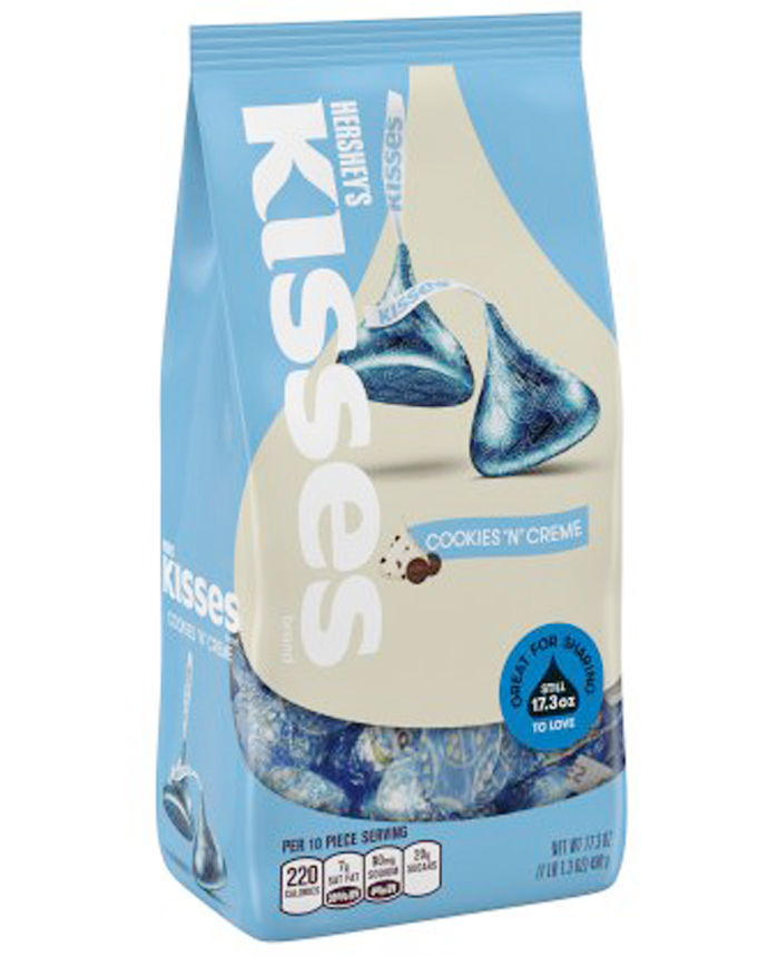 Hershey's Kisses Cookies & Creme Chocolate