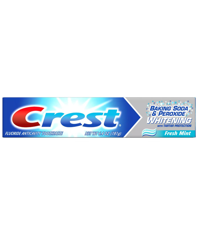 Crest Baking Soda & Peroxide Whitening Toothpaste Fresh Mint