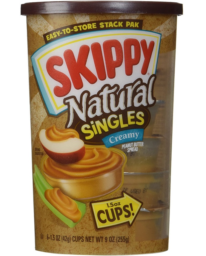 Skippy Natural Singles Creamy Peanut Butter