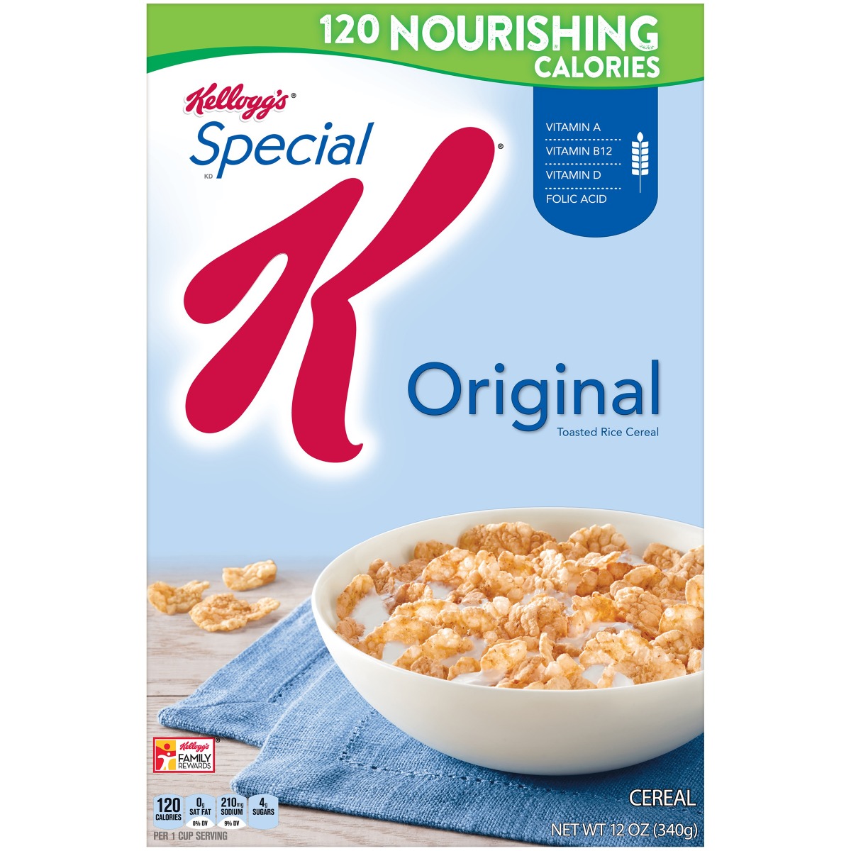 Kellogg's Special K Cereal Original 340g 
