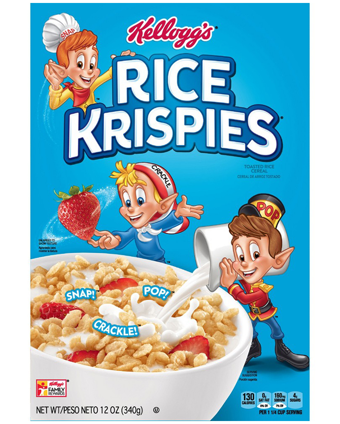 Kellogg's Cereal Rice Krispies 340g