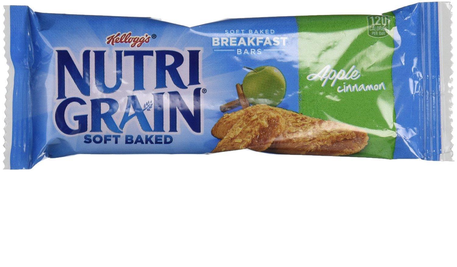 Kellogg's Nutri-Grain Low Fat Apple Cinnamon Cereal Bars