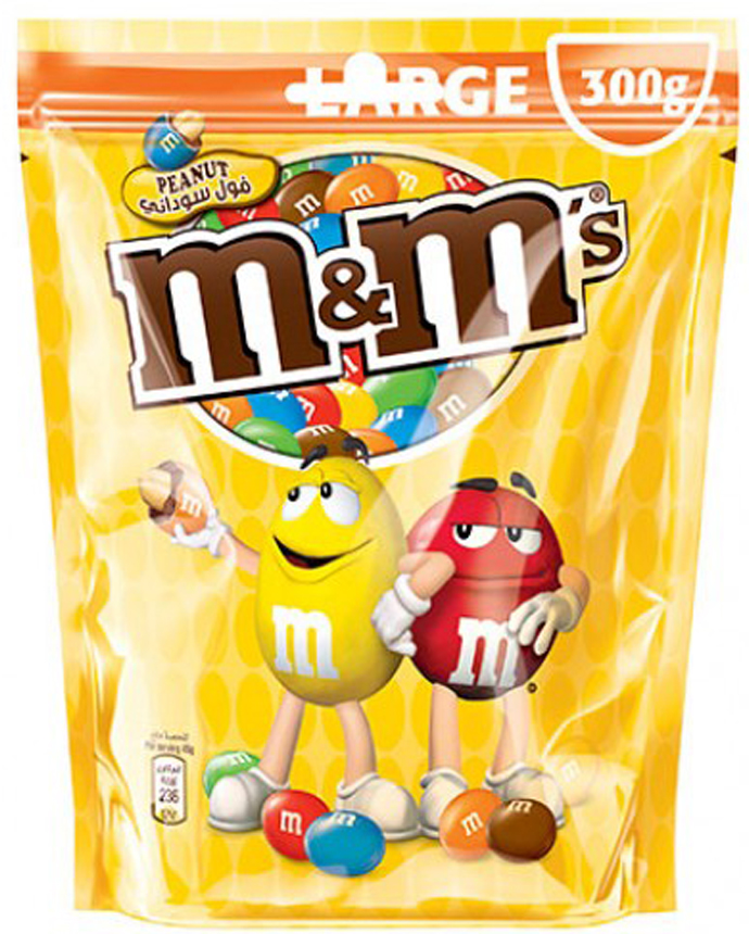 M&M Chocolate Pouch Peanut 300g