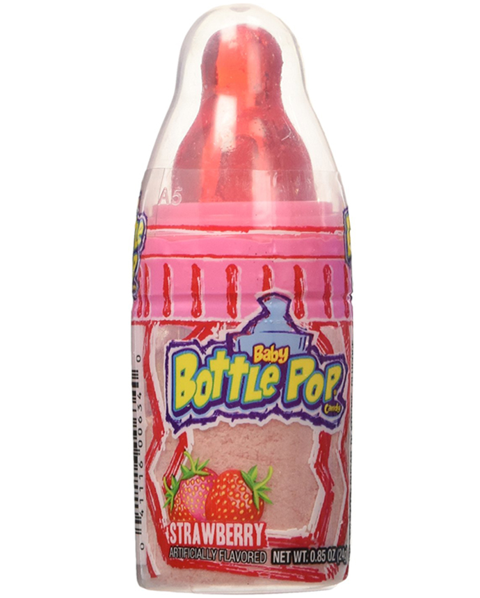 Tops Baby Bottle Pop Strawberry 24g 