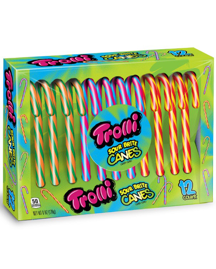 Trolli Sour Brite Candy Canes 170g