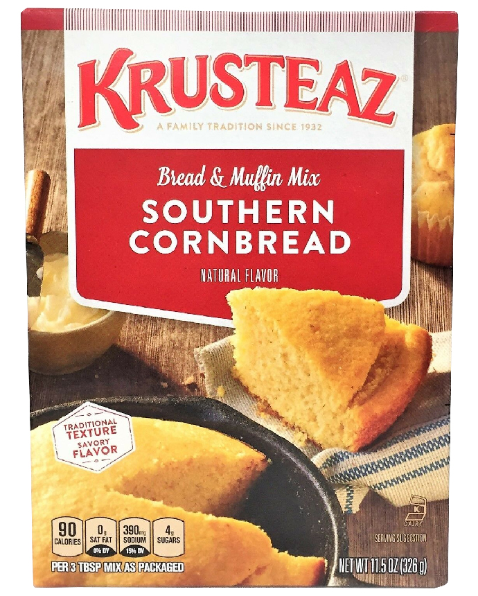 Krusteaz Bread & Muffin Mix Southern Cornbread Natural Flavor 326 Grams