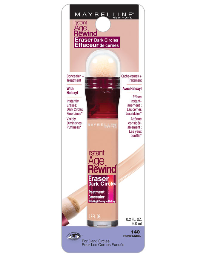 Maybelline New York Honey Instant Age Rewind Eraser Dark Circles Treatment Concealer Makeup 6ml