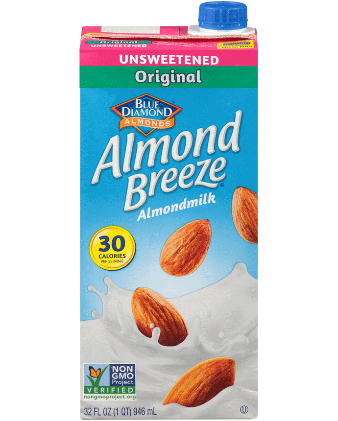 Blue Diamond Almond Breeze Almond Milk Unsweetened Original