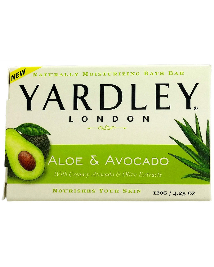 Yardley London Aloe & Avocado with Creamy Avacado & Olive Extracts Bath Bar Soap