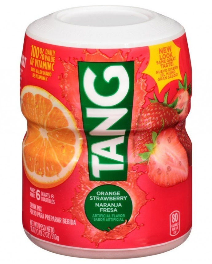 Tang Powdered Soft Drink Mix Orange Strawberry