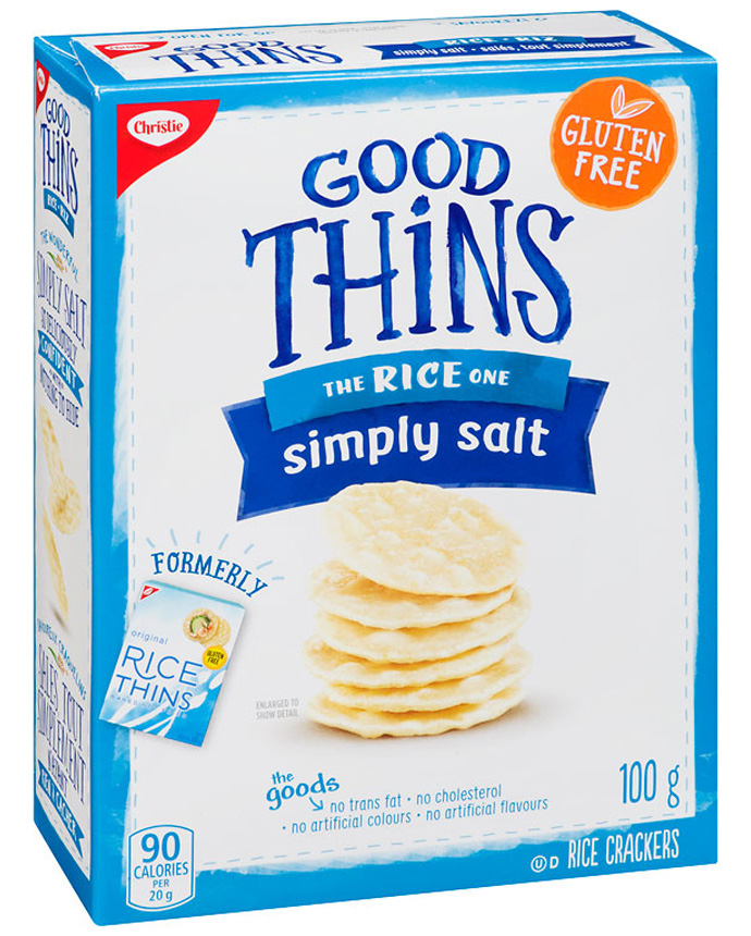 Nabisco Goods Thins Cracker Simply Salt 100g 