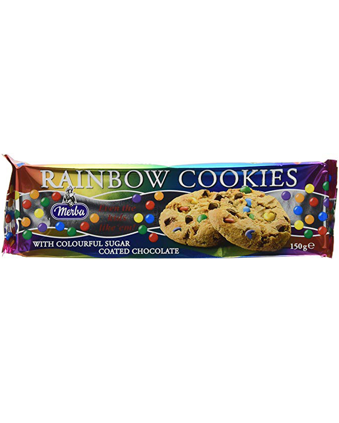Merba Cookies Rainbow 150g 