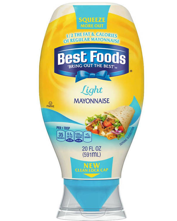 Best Foods Mayonnaise Light 591ml 