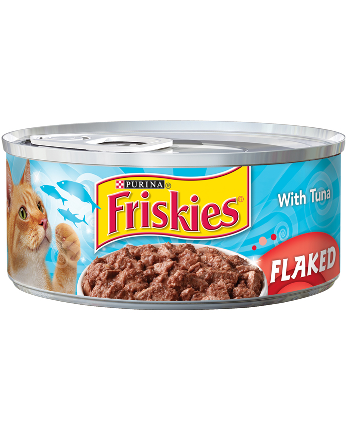 Friskies Cat Food with Tuna Flaked