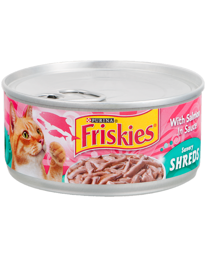 Friskies Cat Food with Salmon In Sauce