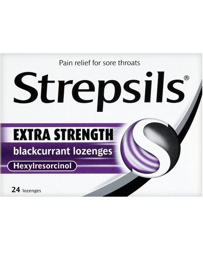 Strepsils Extra Strength Blackcurrant 