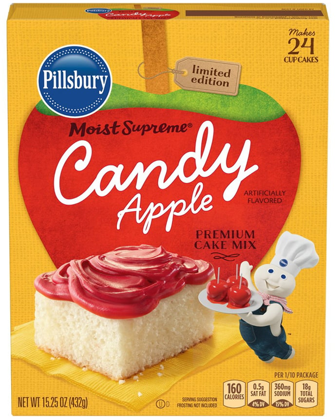 Pillsbury Cake Mix Candy Apple 432g 