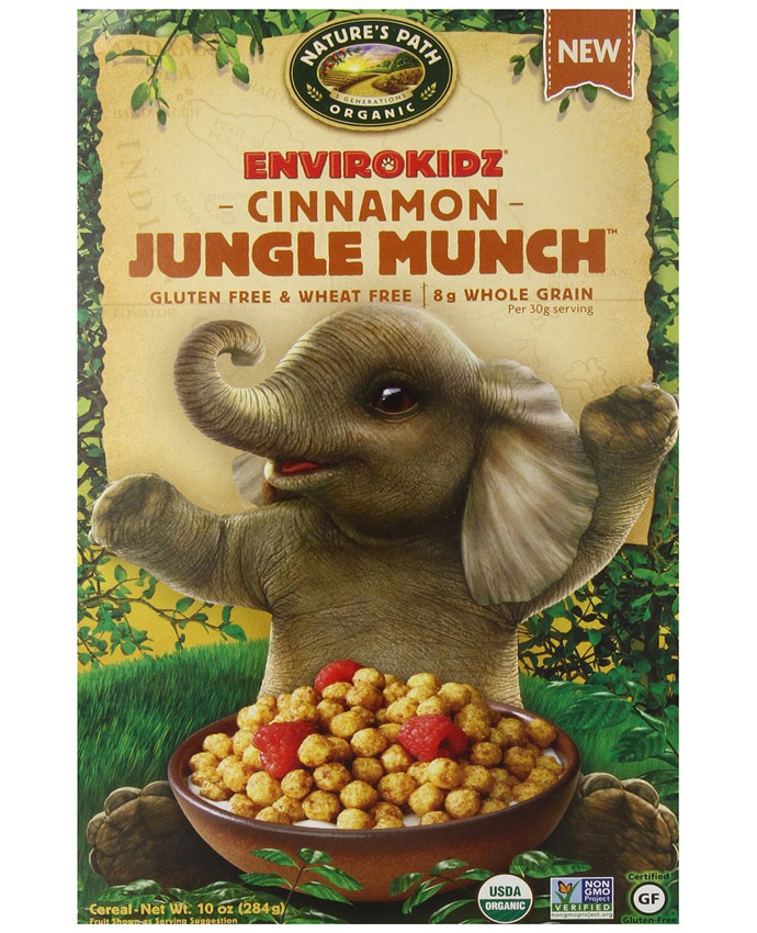 Natures Path Organic Cereal Cinnamon Jungle Munch