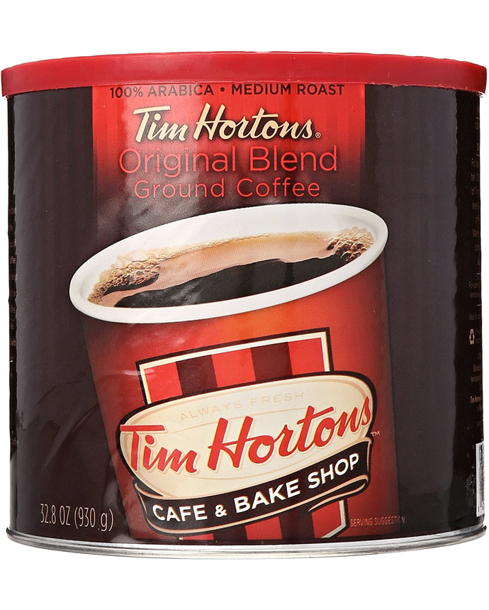 Tim Hortons 100% Arabica Medium Roast Original Blend Ground Coffee