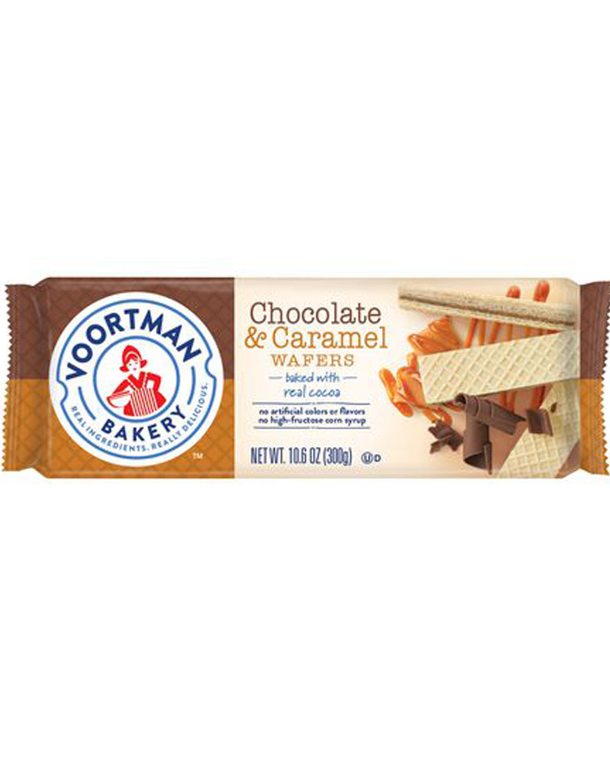 Voortman Wafers Chocolate & Caramel 300g