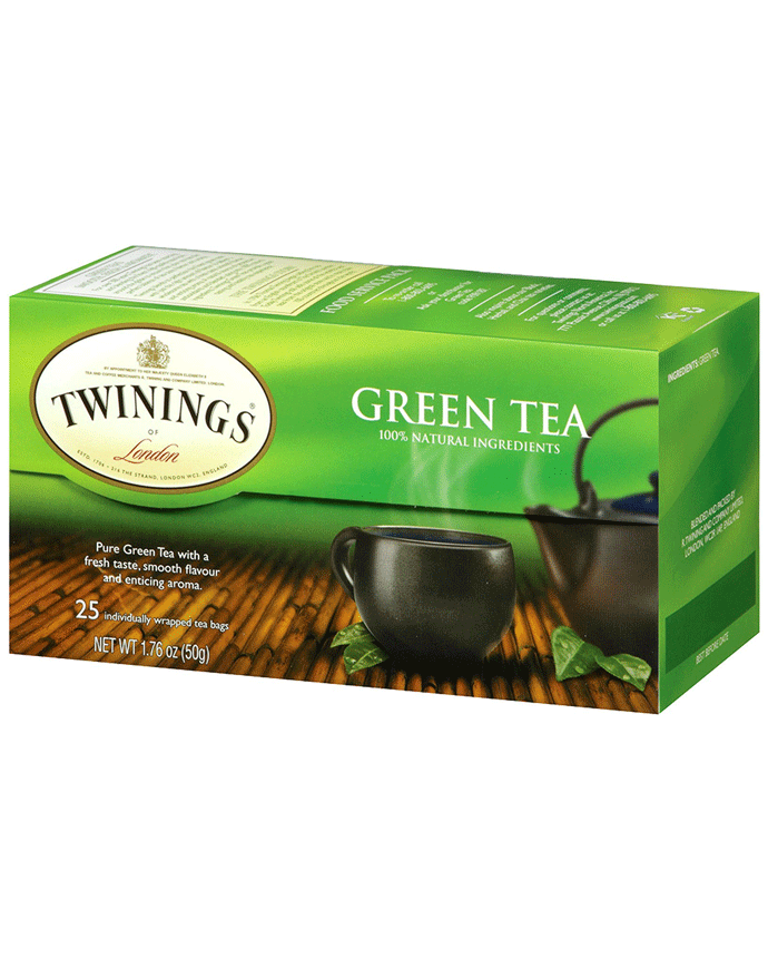 Twinings Green Tea Pure 25 Tea Bags