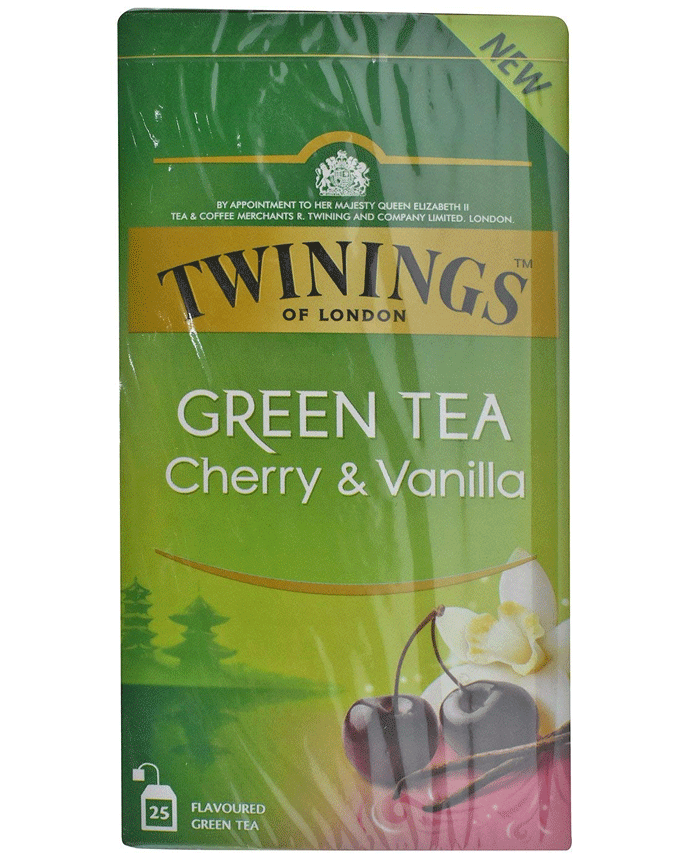 Twinings Green Tea Cherry & Vanilla