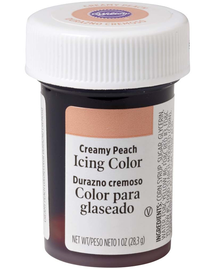 Wilton Creamy Peach Icing Color