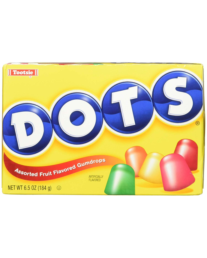 Tootsie Dots Fruit Gumdrop Candy 184g