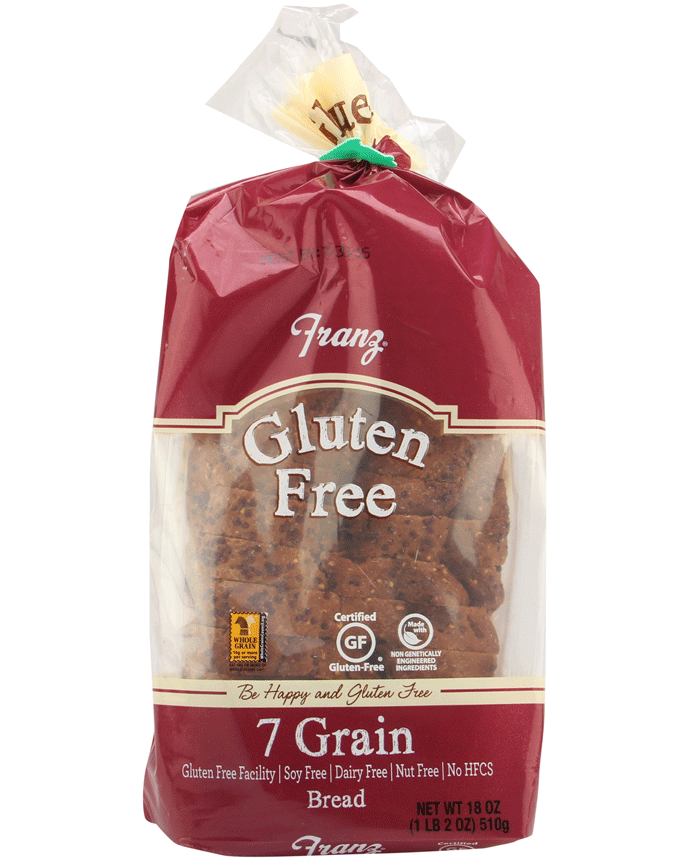 United States Bakery Franz Gluten Free 7 Grain Bread